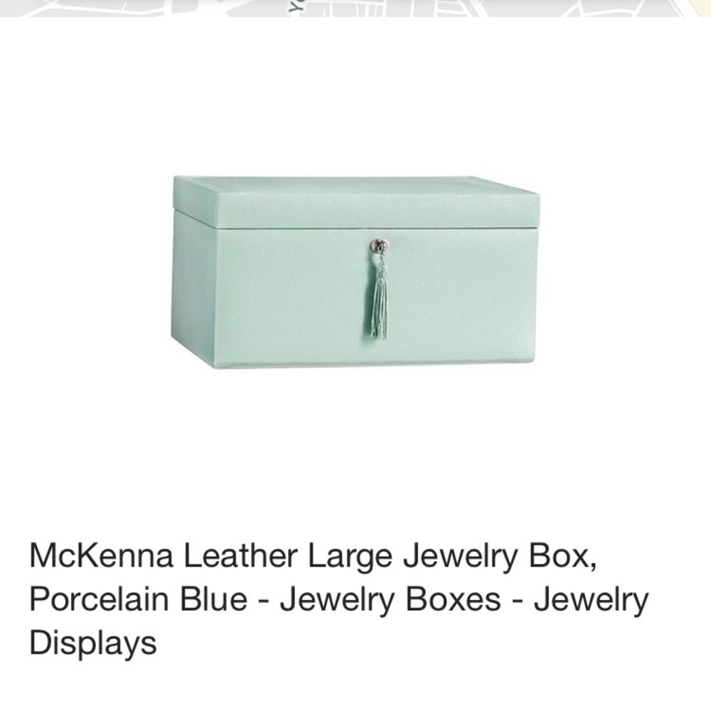 Pottery barn jewelry box